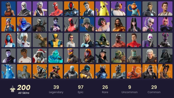 ^ [PC/XBOX/PSN] 200 skins | Renegade Raider | Gold Brutus | Gold Midas | Renzo the Destroyer | Lynx | Menace | Luxe | Catalyst | Blackheart 