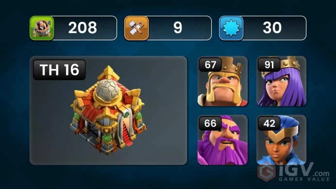 SPECIAL TH 16 , VERY CHEAP , FULL MAGIC , SKIN HERO , please check all pictures (b3)