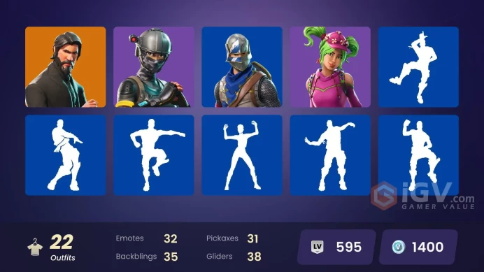PSN/XBOX/PC - FA - 22 skins | The Reaper | Blue Squire | Royale Knight | Elite Agent | Spectra Knight | Carbide | Dark Voyager | Blackheart |