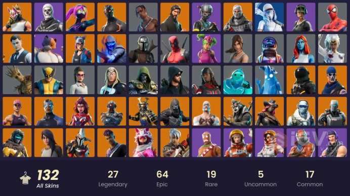 [XBOX/NIN/PC] 132 SKINS | OG STW | TRAVIS SCOTT | THE REAPER | ELITE AGENT | ASTRO JACK | GOLD MIDAS | TRAILBLAZER | ROGUE AGENT | 