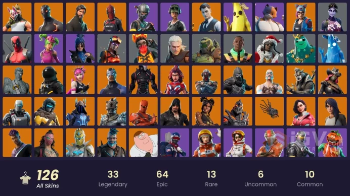 [PSN/XBOX/NIN/PC] 125 SKINS | THE REAPER | ELITE AGENT | GOLD BRUTUS | OMEGA (STAGE 5) | GOLD MIDAS | TRAILBLAZER | ROGUE AGENT | 