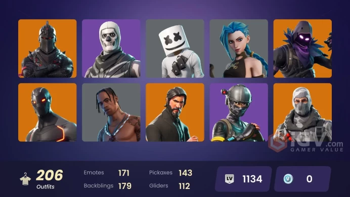 [NIN/PC] 206 SKINS | OG STW | BLACK KNIGHT | TRAVIS SCOTT | SPARKLE SPECIALIST | THE REAPER | BLUE SQUIRE | ROYALE KNIGHT | ELITE AGENT