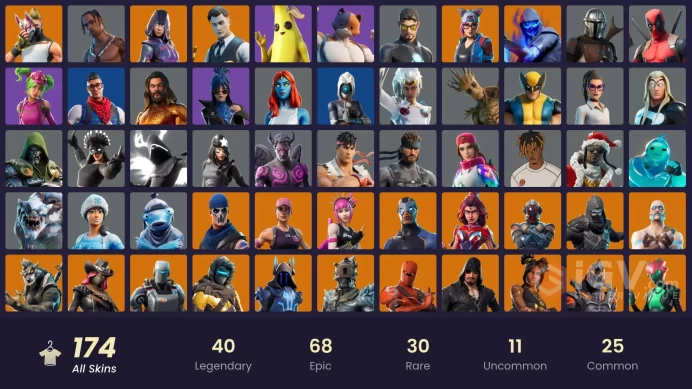 [XBOX/NIN/PC] 174 SKINS | OG STW | IKONIK | TRAVIS SCOTT | GLOW | BLUE TEAM LEADER |GOLD BRUTUS | GOLD MIDAS | PRODIGY | STRONG GUARD | 