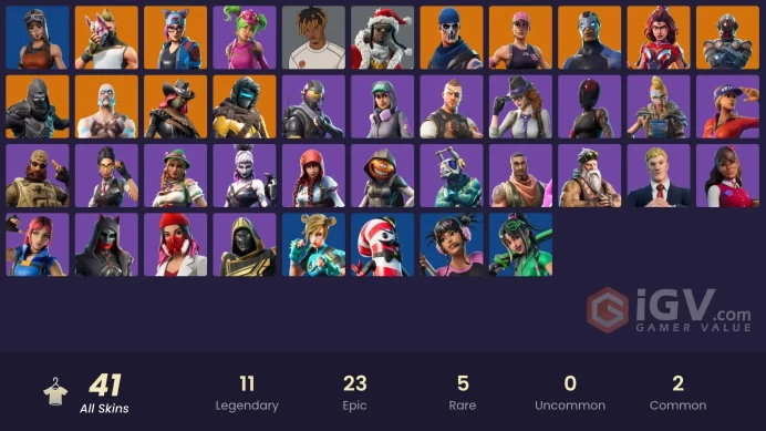[PC/PSN/XBOX] 41 skins | OG STW | Rose Team Leader | Rogue Agent | Orange Justice | Warpaint | Hot Marat | Renegade Raider| 150 VB