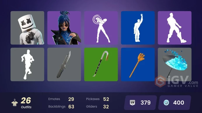 [ALL PLATFORMS]-26 Skins-Marshmello-Goku Black-FULL ACCESS-