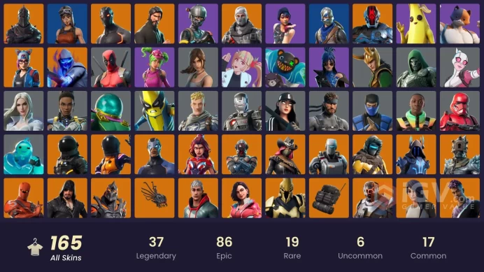 [PC/PSN/XBOX] 165 skins | Black Knight | Sparkle Specialist | The Reaper | Blue Squire | Royale Knight | AC/DC| Take The L | 200 VB