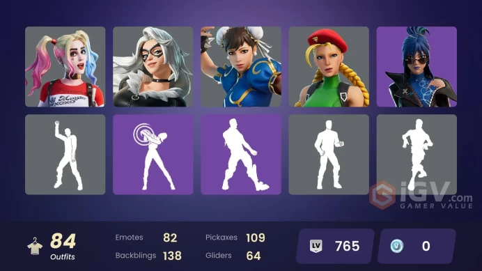 [ALL PLATFORMS]-83 Skin-Chun-Li-Catwoman Comic Book Outfit-Spider-Man Noir-Kitana (MK3)-Hatsune Miku-Black Cat-FULL ACCESS-