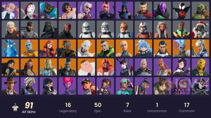 [PSN/XBOX/PC] 91 skins | The Imagined | Nezumi | Mizuki | Renzo the Destroyer | Malik | Spectra Knight | Era | Valeria | Omegarok | Twyn