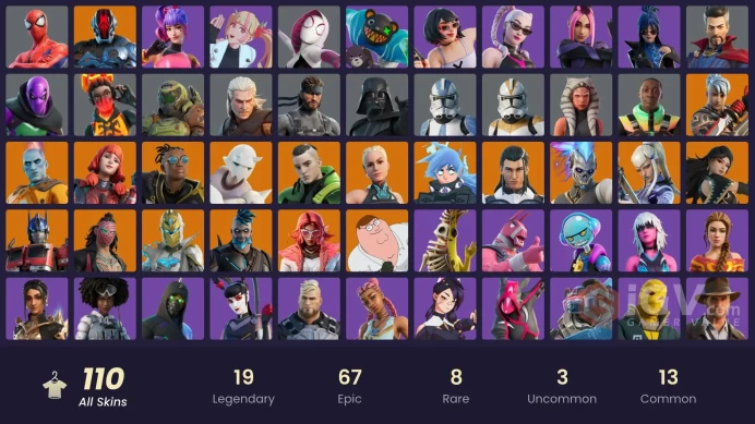[PSN/XBOX/PC] 110 skins | Malik | Era | Valeria | Paradigm (Reality-659) | The Ageless | Spectra Knight | Omegarok | Twyn | Kado Thorne