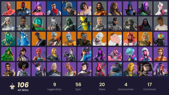 [PSN/XBOX/PC] 106 skins | Vivi Chroma | Prodigy | Sultura | Heron Stance Hero | Point Patroller | Fixer | Cloud Striker | Zeus | Malik
