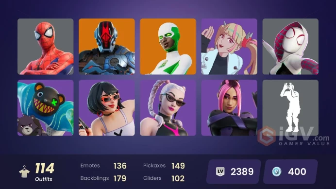 [ALL PLATFORMS]-114 Skin-Black Adam-MrBeast6000-FULL ACCESS-