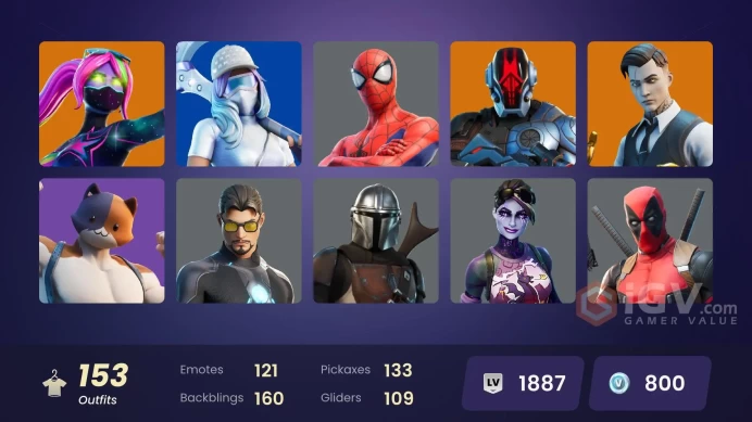 FA - [PSN/XBOX/PC] - 153 skins | Master Chief | Gold Midas | The Champion | Snap | The Imagined | Kymera | The Cube Queen | Frostbite 