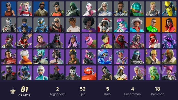 [ALL PLATFORMS]-81 Skin-Renegade Raider-Aerial Assault Trooper-Recon Expert-FULL ACCESS-