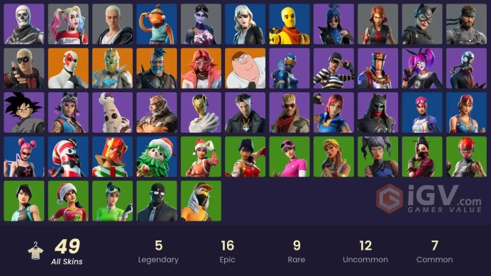 [ALL PLATFORMS]-49 Skin-Catwoman Zero-Mogul Master-Harley Quinn-Lace-Black Widow Outfit-FULL ACCESS-