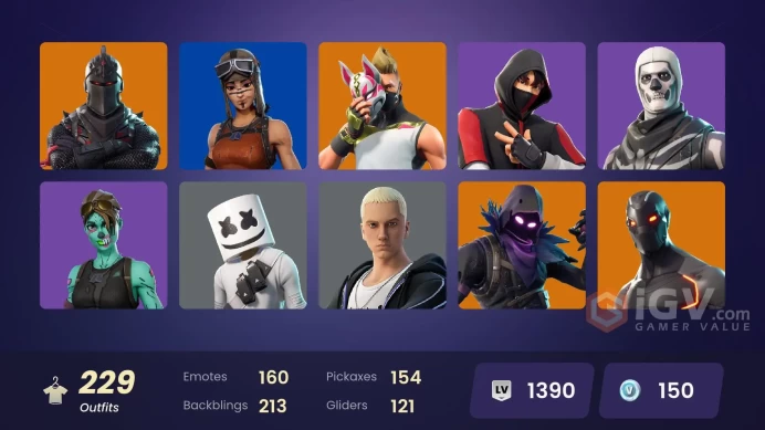 208 Skins | Black Knight | IKONIK | Travis Scott | Full access
