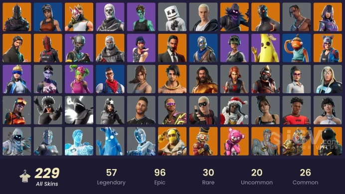 208 Skins | Black Knight | IKONIK | Travis Scott | Full access