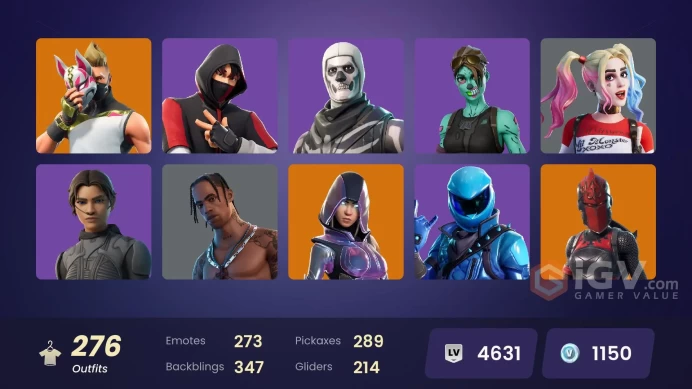 256 Skins | IKONIK | Travis Scott | Honor | Glow | FULL ACCESS
