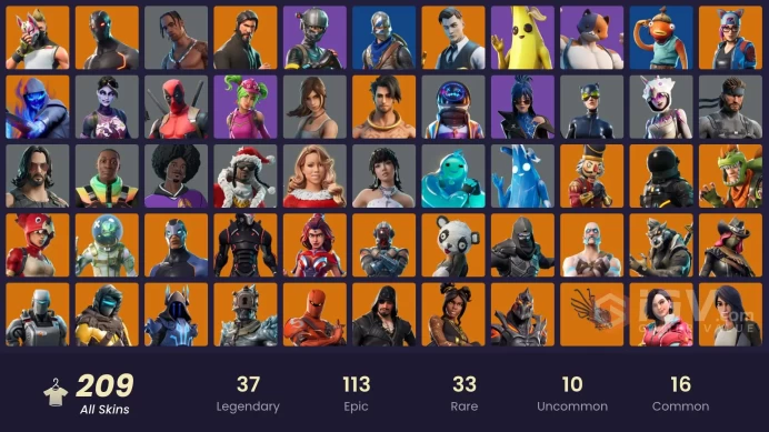 192 Skins | IKONIK | Travis Scott | Merry Mint Axe | FULL ACCESS