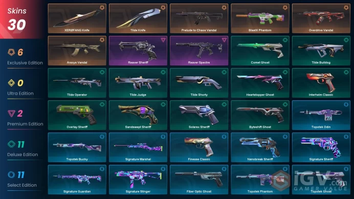(FULL ACCESS) EU | 30 Skins | 2 Knives | 16.600 VP (€160) Spent