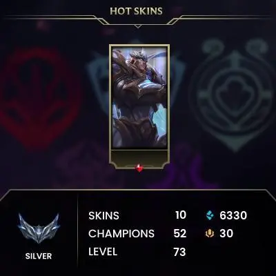 [EUW] S16! - SPLIT 1! - Silver 1 - 1 win 0 lose - 6.3K Be - Ranked Ready
