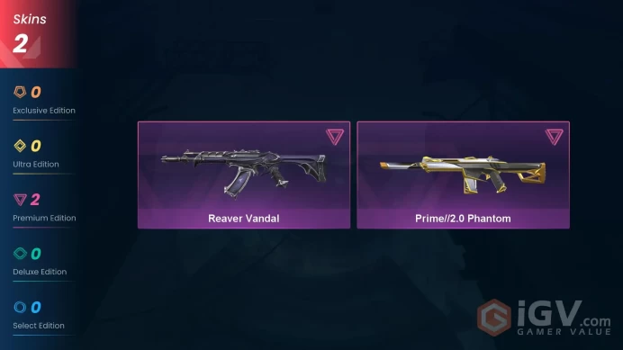 EU 1 skins | Prime//2.0 Phantom | V0137