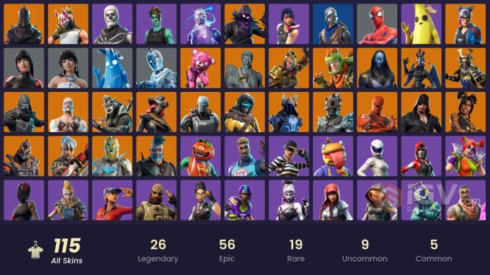 150 Skins | Black Knight | Travis Scott | Galaxy + FULL ACCESS