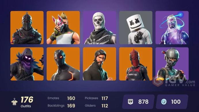 174 Skins | Black Knight | Galaxy + Full access