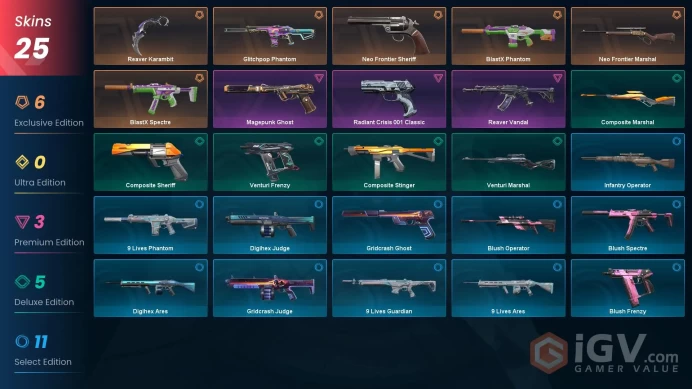-EU SERVER-Reaver Karambit-Neo Frontier Sheriff-Neo Frontier Marshal-BlastX Phantom-Glitchpop Phantom-Glitchpop Phantom-FULL ACCESS-200 SKIN LOL