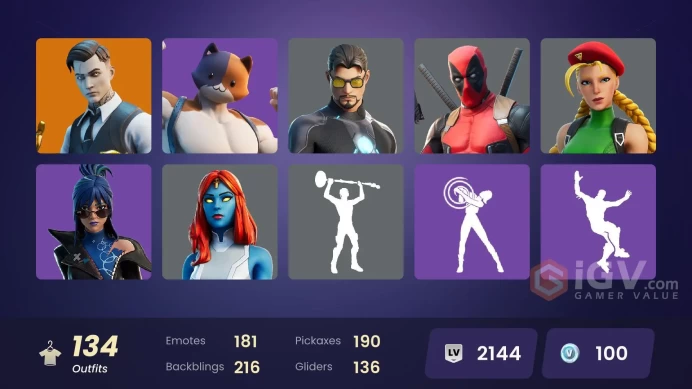 [ALL PLATFORMS] 133 SKINS | MIDAS | TONY STARK | DEADPOOL | WOLVERINE | SPIDER-MAN 2099 | DR DOOM |AGENT PEELY | 201 PKX | 179 EMT | FULL ACCESS