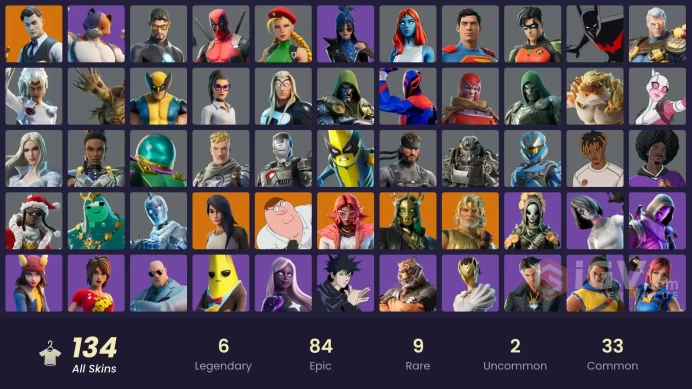 [ALL PLATFORMS] 133 SKINS | MIDAS | TONY STARK | DEADPOOL | WOLVERINE | SPIDER-MAN 2099 | DR DOOM |AGENT PEELY | 201 PKX | 179 EMT | FULL ACCESS