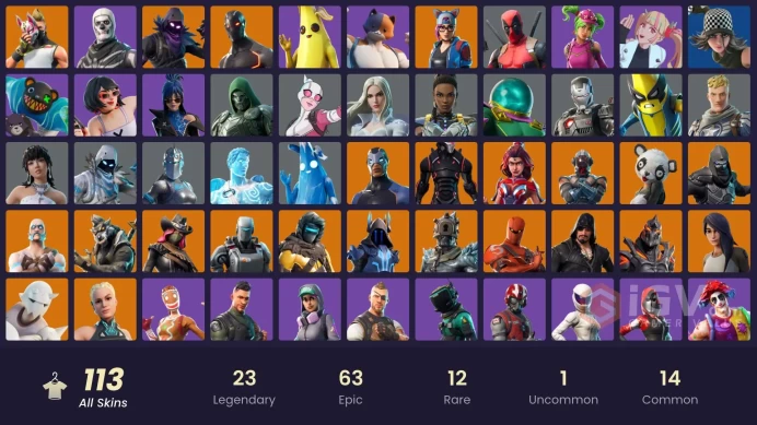 PC,PSN,XBOX 96 SKINS FA - MAX OMEGA - LYNX,GRIDIRON,SHURI,DOOM,HOLLOWHEAD,SKULL TROOPER,SUNSPOT,BRITE BOMBER,NOG OPS RK1013