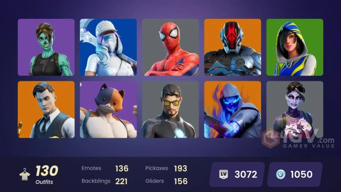 PC,PSN,XBOX 130 SKINS FA - GOLD TNTINA,FIXER,BACKLASH,MALICE,DARK BOMBER,GROOT,DOOM,STORM,CLARK KENT,DUSK KNIGHT,KORRA,RICK SANCHEZ,GHOUL TROOP