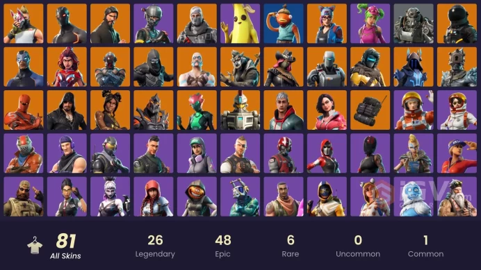 [PC/XBOX] 81 skins | IKONIK | The Reaper | Elite Agent | WORLD CUP | Sub Commander | Havoc | Rogue Agent | A.I.M. | Drift | Sentinel | 150 VB