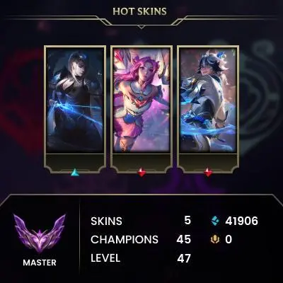 [EUW] S2026 - Master - 51 LP - 51 Winrate - 41K Be -Honor 4 - Safe Account - Instant Delivery