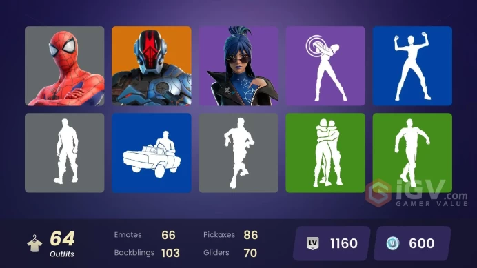 * [ALL LINKABLE] FA | 64 skins | Ronin | The Foundation | Nezumi | Midas Rex | Mizuki | Renzo the Destroyer | The Ageless