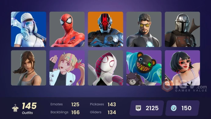 * [ALL LINKABLE] FA | 145 skins | Dummy Supreme | Peter Griffin | Valeria | Eternal Knight | Twyn | Paradigm (Reality-659)