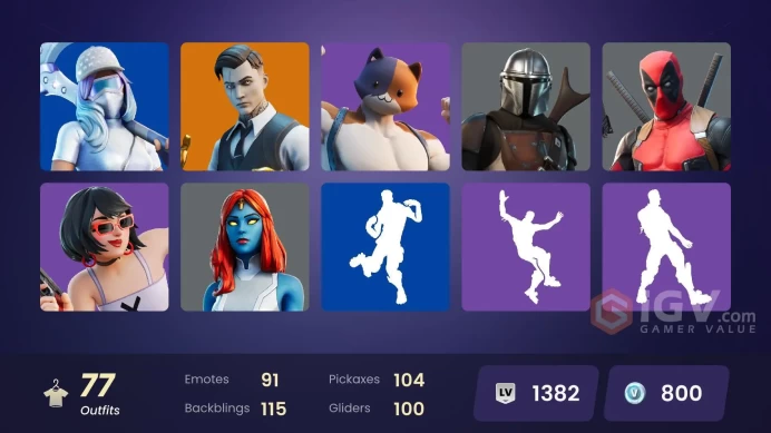 PC,PSN,XBOX 77 SKINS FA - MIDAS,THUNDER,VALENTINA,EREN,SUBZERO,GERALT,XENOMORPH,JOSS,STORM,DOOM,GROOT,SHE-VENOM RK1093