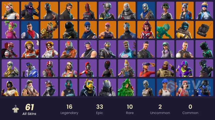 PC,PSN,XBOX 61 SKINS FA - STW - REAPER - BLUE SQUIRE - OMEGA,FAR OUT MAN,PLAGUE,SPIKE,BRITE GUNNER,ALPINE ACE - TAKE THE L RK1136