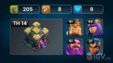 TH14-XP204-BK61 AQ64 MP43 GW51 RC21-BUILDER 8-MEDALS 288-NAME CHANGE 1000 GEMS-ACCOUNT PROTECTION BY PHONE NUMBER IS NOT ENABLED (MS101)