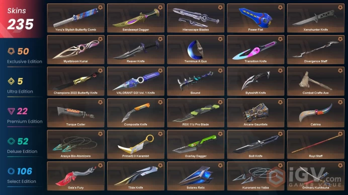 EU-Turkey 234 Skins > Kuronami Vandal Arcane Vandal Kuronami no Yaiba Champions 2022 Phantom Prelude to Chaos Vandal Doombringer Phantom  103638