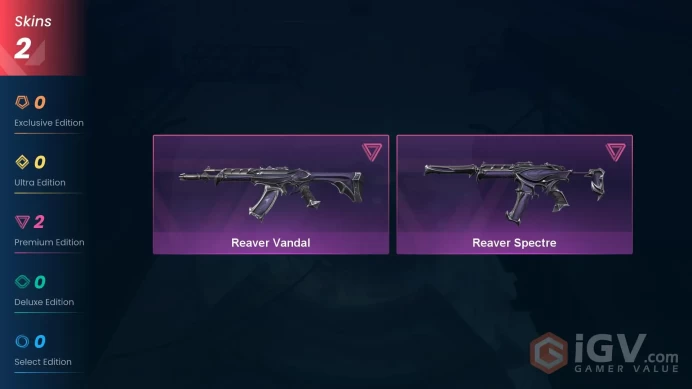 EU 2 skins | Reaver Vandal | Reaver Spectre | V0170