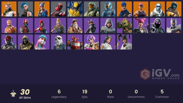  [ALL PLATFORMS]-OG STW-Arcane Jinx-Master Chief-Wolverine (Pen & Ink)-Deadpool (Pen & Ink)-FULL ACCESS-