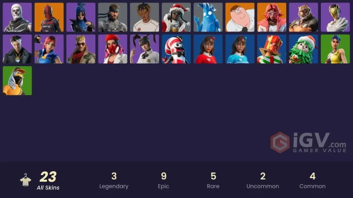 [ALL PLATFORMS] 23 SKINS | RED KNIGHT | SKULL TROOPER | REAPER PICKAXE | 750 V-BUCKS | PETER GRIFFIN | SOLID SNAKE | 38 PKX | FULL ACCESS