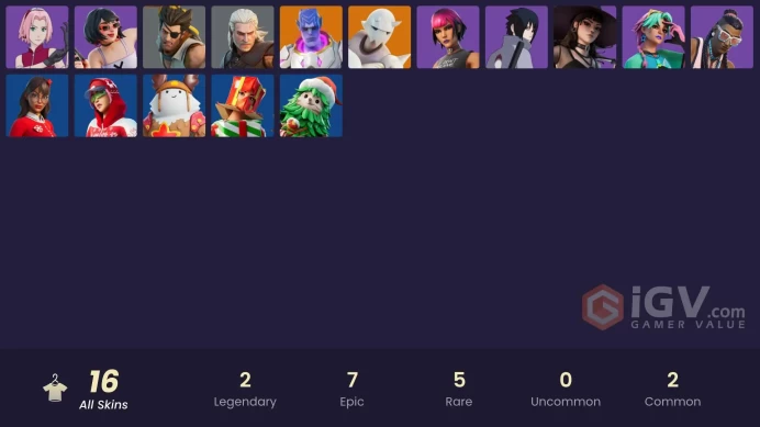 [ALL PLATFORMS] 16 SKINS | SASUKE UCHIHA | SAKURA HARUNO | GERALT OF RIVIA | WOLVERINE ZERO | PHAEDRA | 19 PKX | FULL ACCESS | 350 VB