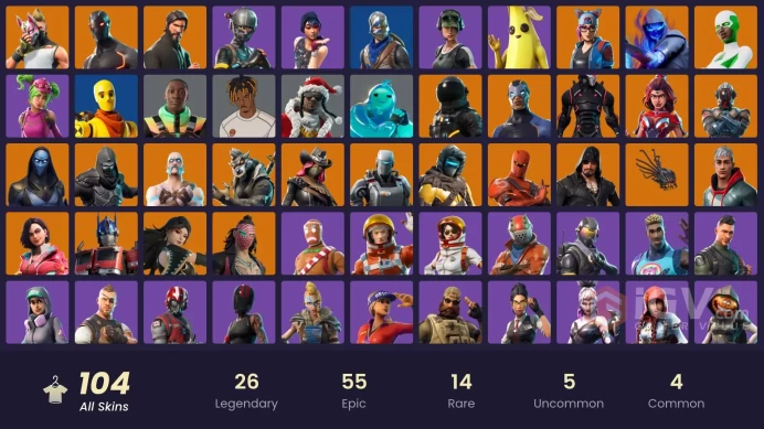 PC,PSN,XBOX 103 SKINS FA - SPARKLE SPECIALIST - REAPER - MAX OMEGA,BACKLASH,DEMI - FLOSS - FREESTYLIN - TAKE THE L RK1286