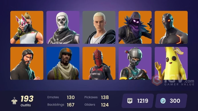 PC,PSN,XBOX 192 SKINS FA - REAPER - MAX OMEGA - GOJO,SILVER SURFER,PLAGUE,BLINKY,CLOAKED STAR,DOOM,SUPERSONIC,INFERNO SKELETON RK1277