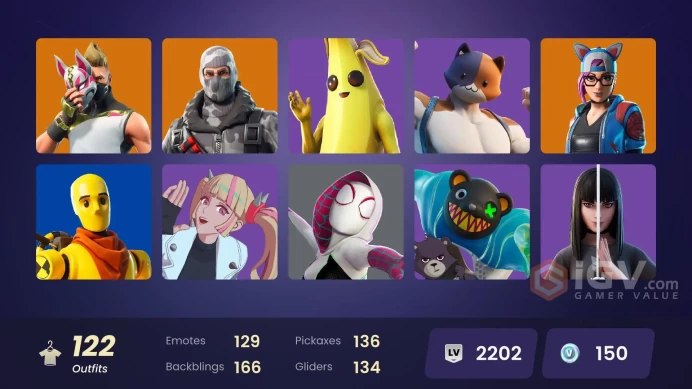 PC,PSN,XBOX 122 SKINS FA - VIVI CHROMA,CLARK KENT,CELL,SPIDER-GWEN,GHOST RIDER,CHARLOTTE,BEERUS,PETER GRIFFIN RK1271