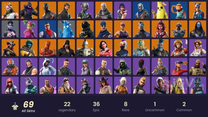 [PC/XBOX] 69 skins | OG STW | Sparkle Specialist | The Reaper | Blue Squire | Royale Knight | Elite Agent | WORLD CUP | Havoc | Prodigy | 150 VB