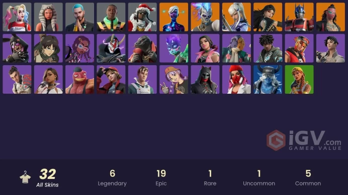 *[ALL LINKABLE] FA + MAIL CHANGE | 32 skins | Kado Thorne | Optimus Prime | Renzo the Destroyer | Era | Galaxy Scout | Mizuki