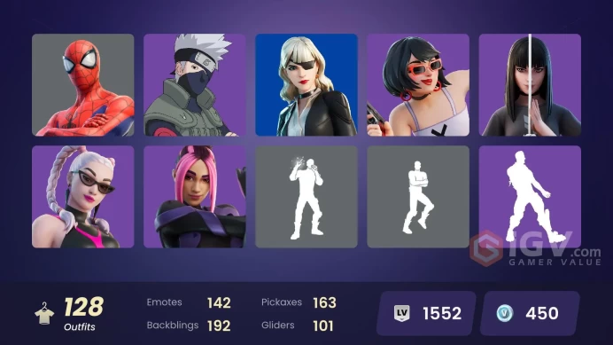 *[ALL LINKABLE] FA + MAIL CHANGE | 128 skins | Hangtime | Malik | Torin | Snap | The Cube Queen | Ronin | The Imagined | The Origin